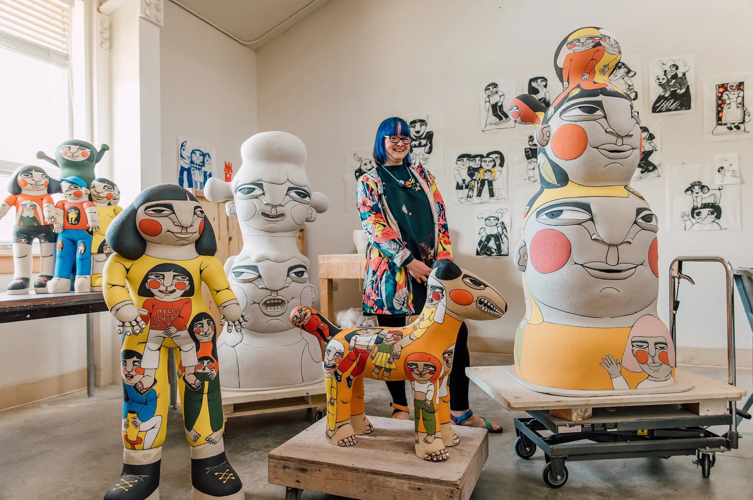 472: Sculptor Janina Myronova on building momentum in the studio
